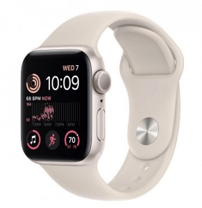   Apple Watch Series SE Gen 2 44  Aluminium Case starlight Sport Band