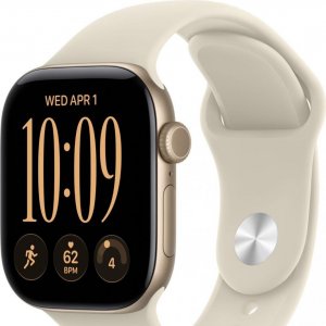 ���� ���� Apple Watch Series 12 42mm Light Gold Aluminum Case GPS Sport Band Sand S/M