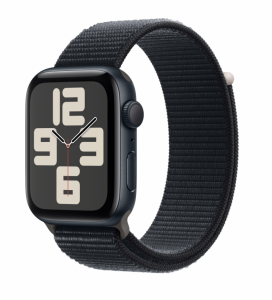  Apple Watch SE 2024 GPS 40mm Midnight Aluminum Case with Loop Band Midnight (Ҹ )