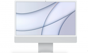 - Apple iMac 24" 2021 Silver MGPD3 (Apple M1 8-Core CPU 8-Core GPU/8 GB/256GB SSD/23.5/4480x2520/MacOS)