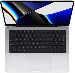  Apple MacBook Pro 14 (2021) M1 Pro 10C CPU, 16C GPU/16Gb/1Tb (MKGT3RU/A) Silver ()