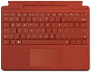 Microsoft  Surface Pro 8/9/10/11/Pro X Signature Alcantara Keyboard Poppy Red 8XA-00021