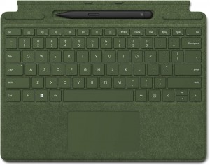 - Microsoft Surface Pro 8/9/10/11/Pro X Signature Keyboard (Forest) + Slim Pen Bundle