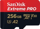   micro SDXC 256Gb Sandisk Extreme Pro UHS-I U3 V30 A2 + ADP (200/140 MB/s)