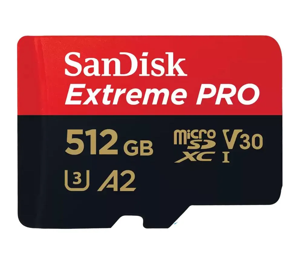   micro SDXC 512Gb Sandisk Extreme Pro UHS-I U3 V30 A2 + ADP (200/140 MB/s)