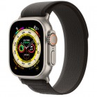   Apple Watch Ultra GPS + Cellular 49 Titanium Case with Black/Gray Trail Loop