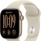 ���� ���� Apple Watch Series 12 42mm Light Gold Aluminum Case GPS Sport Band Sand S/M