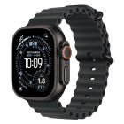  Apple Watch Ultra 3 GPS + Cellular 49mm Black Titanium Case, Ocean Band (Black)