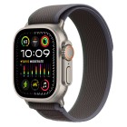 - Apple Watch Ultra 2 49mm Titanium Case with Blue/Black Trail Loop