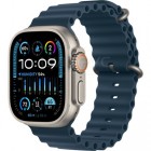 - Apple Watch Ultra 2 49mm Titanium Case Ocean Band Blue