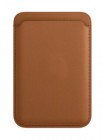 - APPLE iPhone Leather Wallet with MagSafe Saddle Brown MHLR3ZE/A
