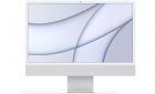  Apple iMac 24 2021 (M1, RAM 8GB, SSD 256GB, 8-CPU, 8-GPU, MacOS) Silver (MGPC3)