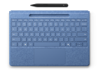 - Microsoft Surface Pro X Signature Keyboard (Sapphire) + Slim Pen Bundle