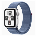  Apple Watch SE 2023 GPS 40mm Silver Aluminum Case with Sport Loop Blue (/)
