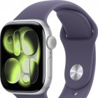 ����� ���� Apple Watch Series 11 GPS 42mm Aluminum Silver Case with Purple Fog Sport Band (������ S/M)